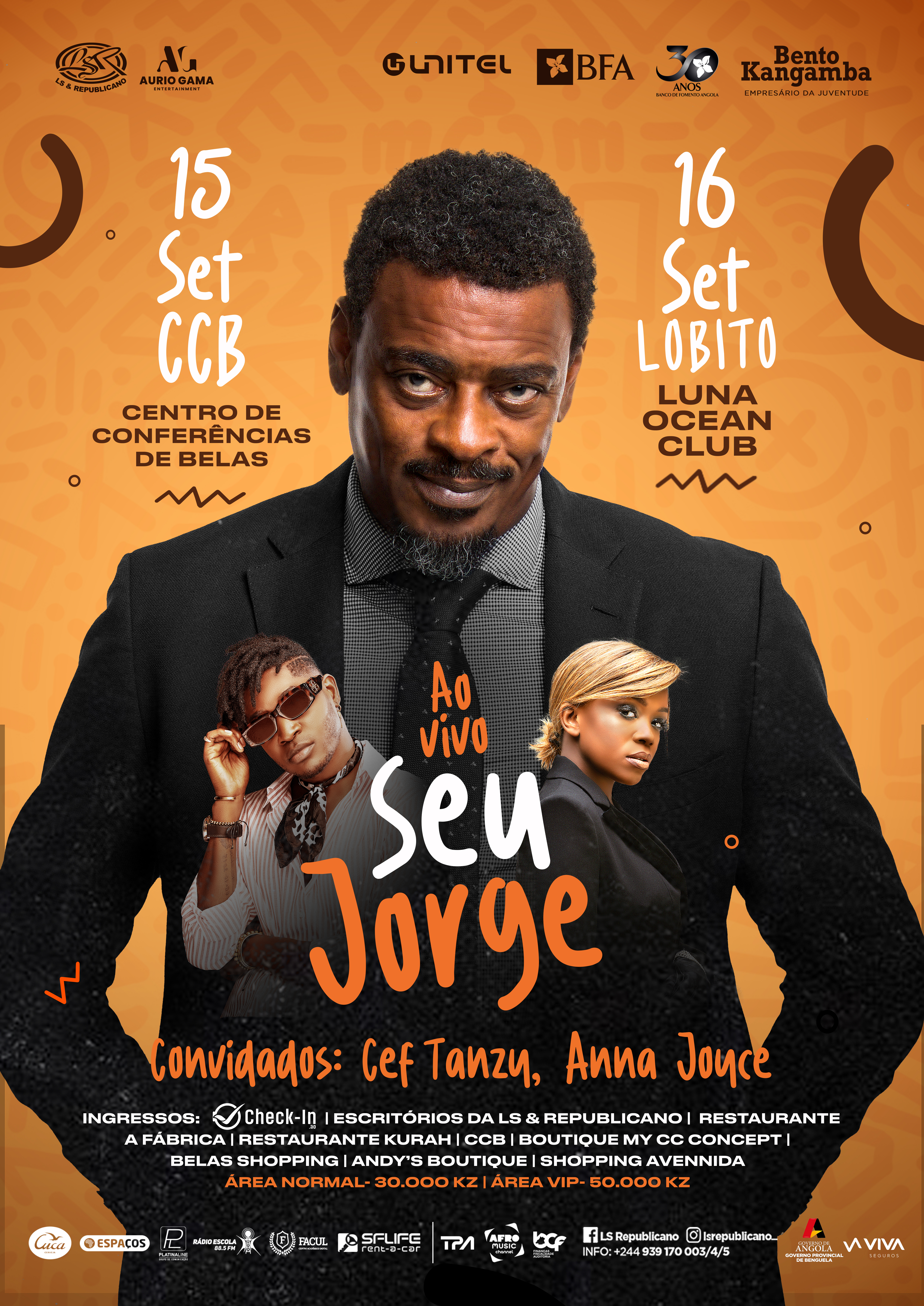 Show ao vivo Seu Jorge